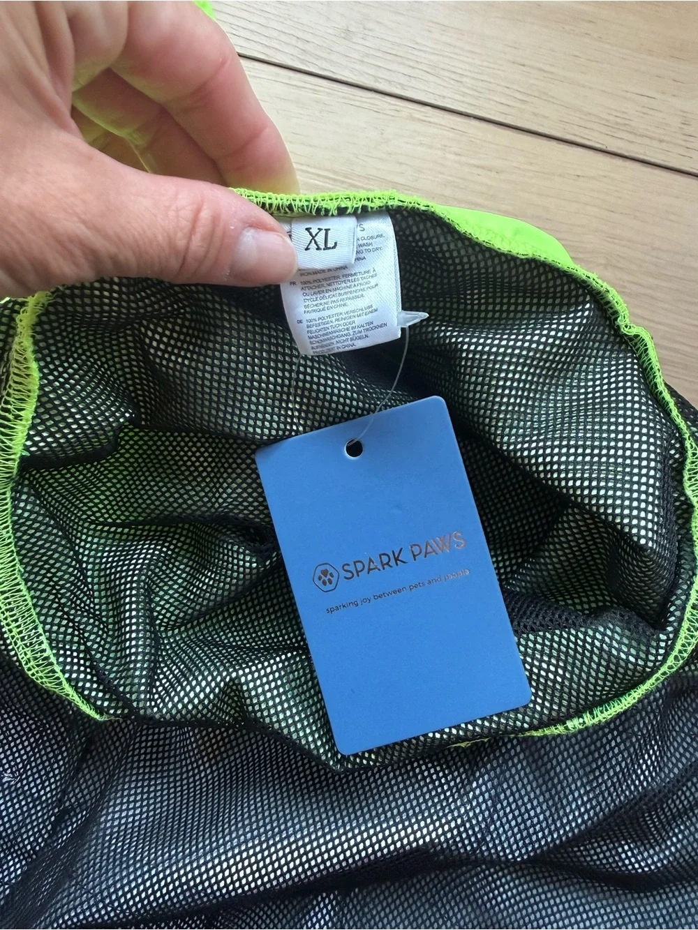 NWT Spark Paws Breatheshield™ raincoat XL